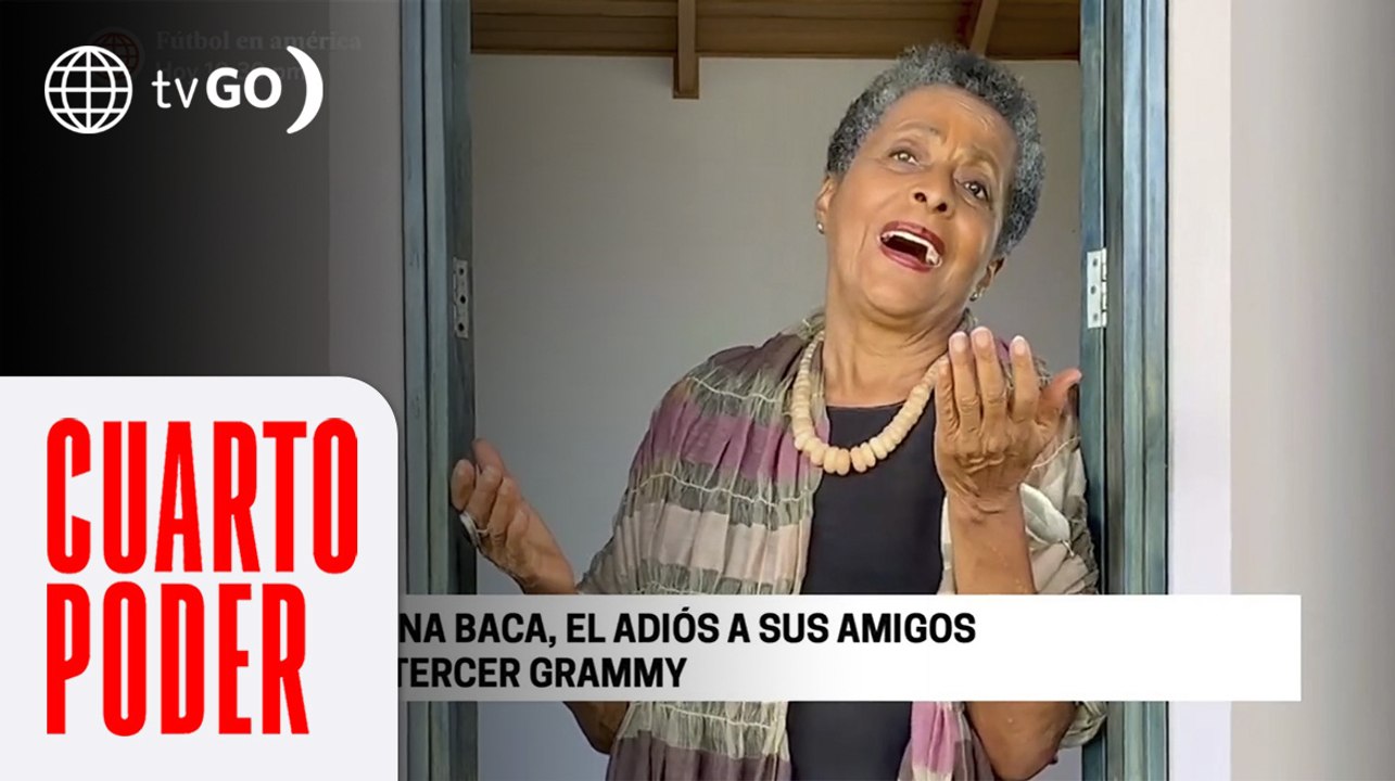 Susana Baca grabó en el confinamiento  "A capel...