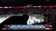 Bakersfield Condors Teddy Bear Toss will be a drive-thru outside Mechanics Bank Arena this year