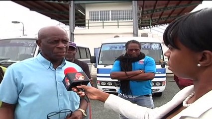 Tobago Maxi Taxi Drivers Protest
