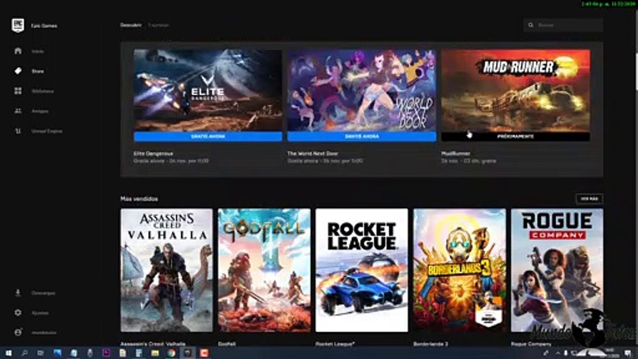 Elite Dangerous y The World Next Door gratis en la tienda de Epic Games para pc gamer mundo tutoz