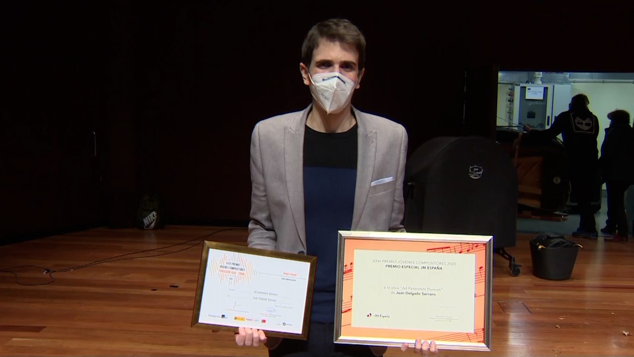 Juan Delgado Serrano, ganador del Premio Jóvenes Compositores 2020