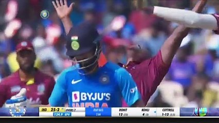 Windies Beat India In 1st ODI