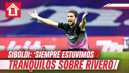 Siboldi sobre caso Rivero: 'Estábamos tranquilos, sabemos el jugador qué es'
