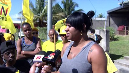 Jearlean John Donates Road Materials