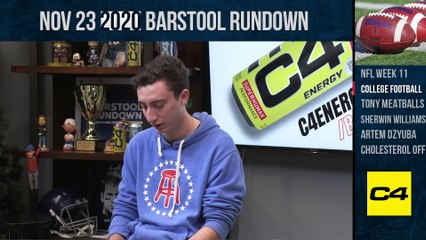Barstool Rundown - November 23, 2020