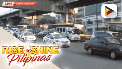 CHIKA ON THE ROAD: Sitwasyon ng trapiko sa Cubao Main Avenue
