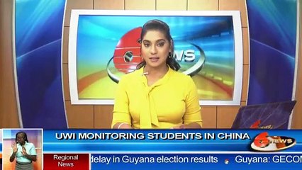UWI monitoring students in China