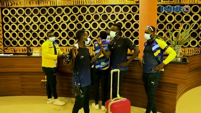 Team Rwanda yasesekaye i Kigali nyuma yo kwegukana isiganwa rya Grand Prix Chantal Biya