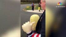 Video Shows Trump Supporter Breathing On Senior Citizens Outside Trump National Golf Club - NBC News