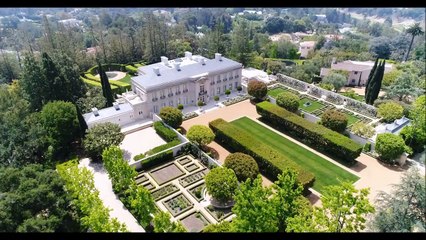 Beverly Hillbillies Mansion, Drone Footage