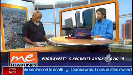 Food safety and security amidst COVID19