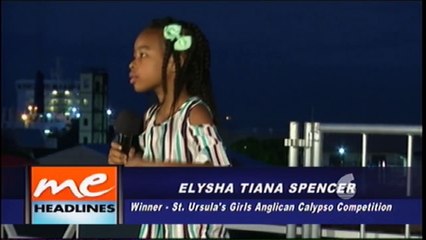 1 - Elysha Tiana Spencer: St. Ursula's Girls Calypso competition