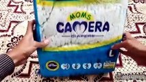 Moms Camera Diapers Large Size Unwrapping