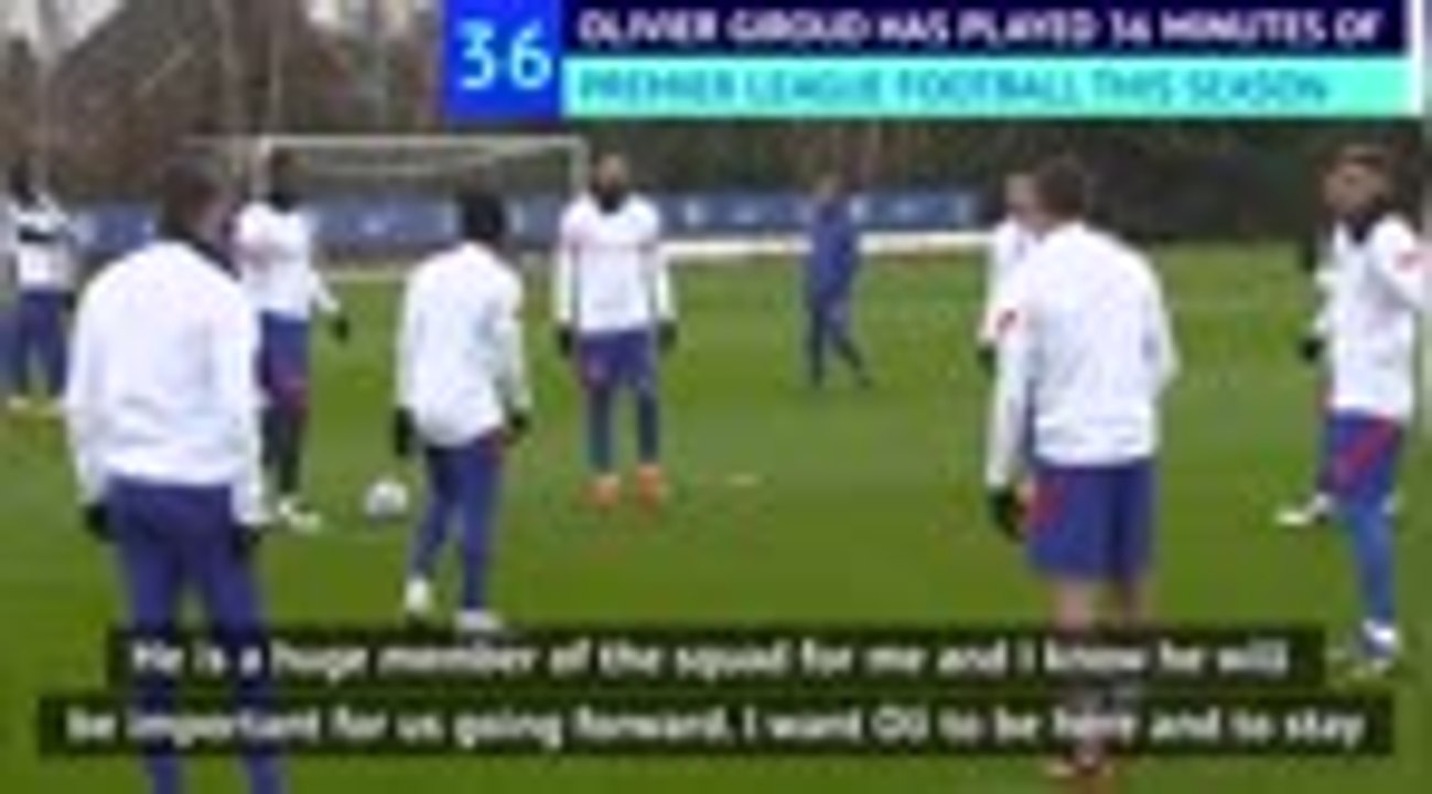 Lampard keen to keep Giroud at Chelsea