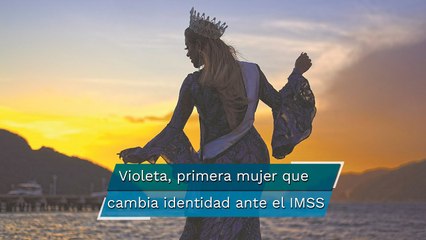 Trans cumple su sueño, ser reconocida ante el IMSS