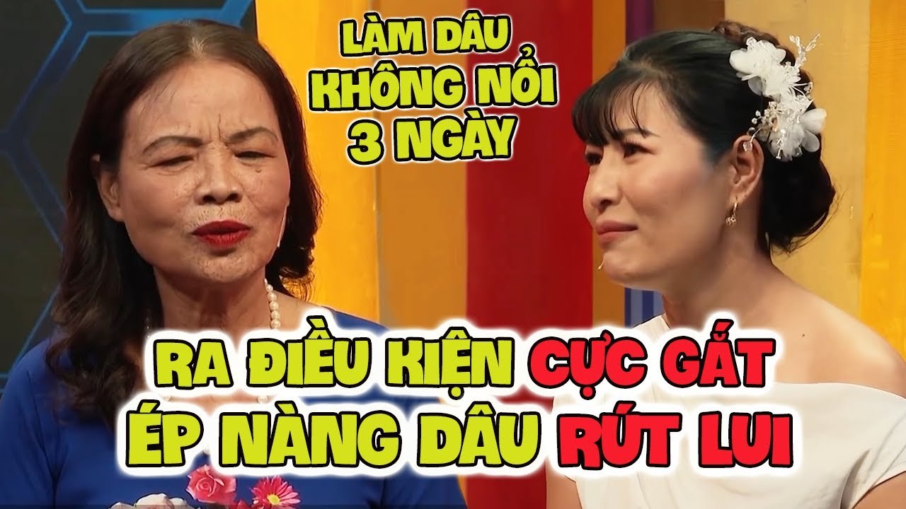 Vừa gặp đã KHÔNG ƯNG Ý, mẹ chồng khó tính ra loạt ĐIỀU KIỆN CỰC GẮT ép nàng dâu phải RÚT LUI