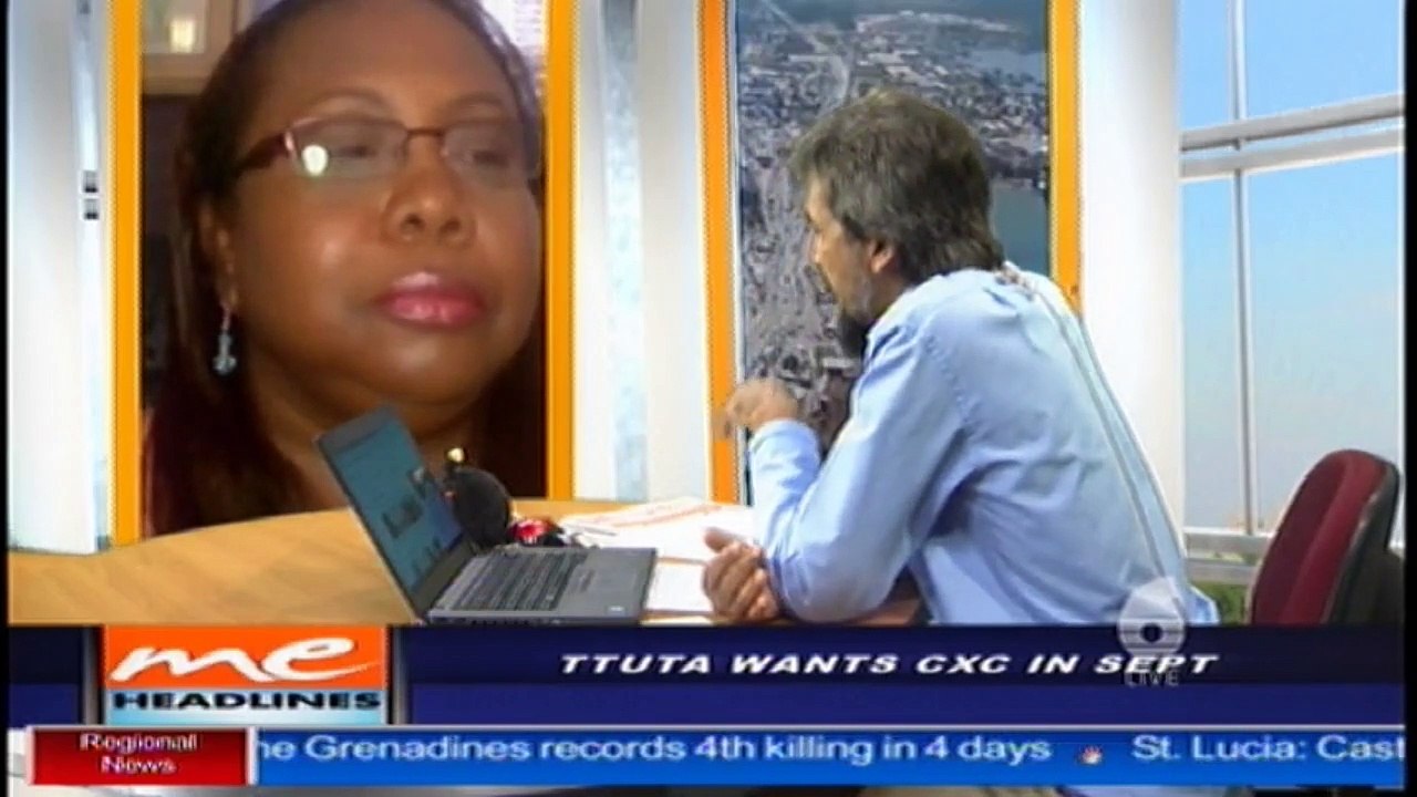 5 - TTUTA wants CXC in Sept.: Part 1 of 2