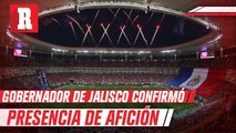 Estadio Akron abrirá al 15% de su capacidad aseguró el gobernador de Jalisco, Enrique Alfaro
