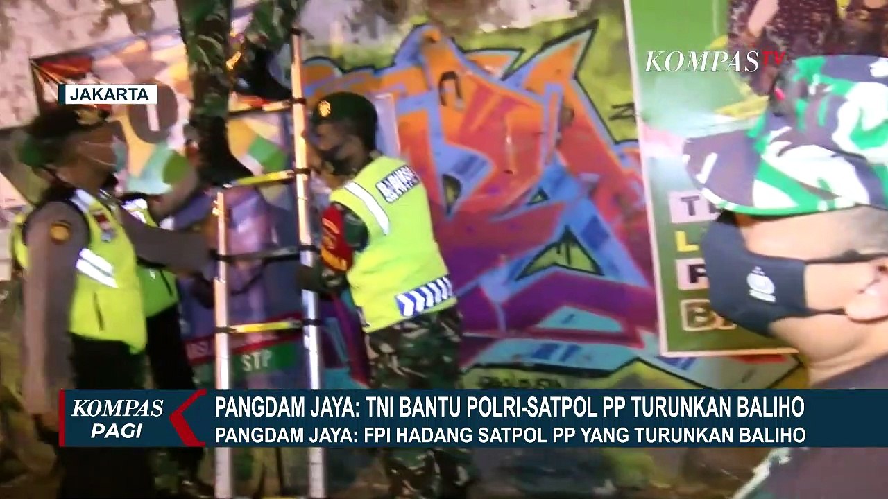 Copot Baliho Rizieq Shihab Dihadang FPI, Pangdam Jaya: Dia Ini Siapa, Organisasi Apa