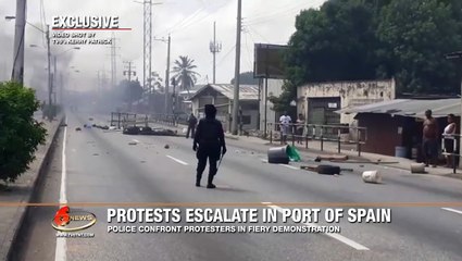 Protest in Port of Spain #9