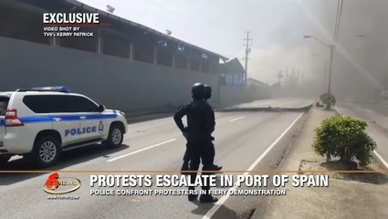 Protest in Port of Spain #23
