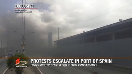 Protest in Port of Spain #24