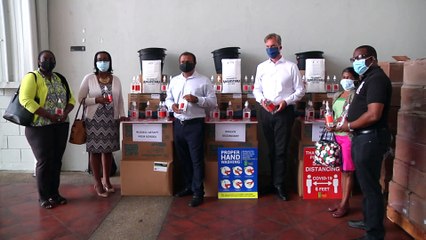 ANGOSTURA HELPS LAVENTILLE SCHOOLS GET COVID READY