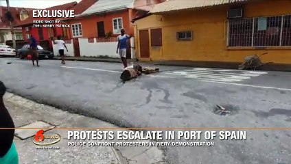 Protest in Port of Spain #14