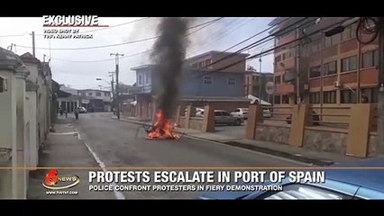 Protest in Port of Spain #8
