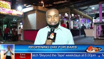 Reopening day for bars 22 June 2020