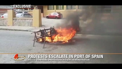 Protest in Port of Spain #7