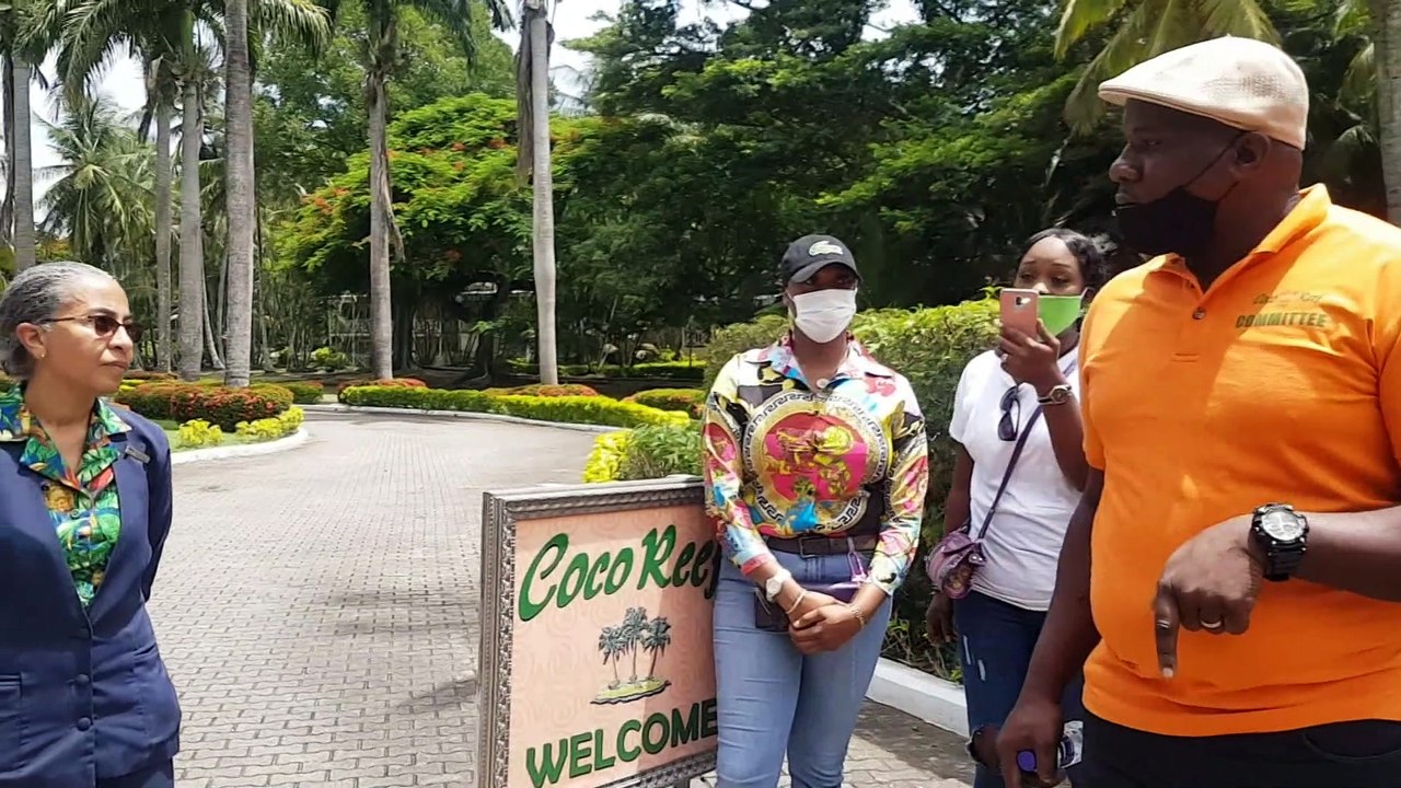 Hotel Workers Protest