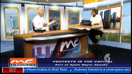 6 - Protest in the capital - Port of Spain Mayor speaks: 2 of 2