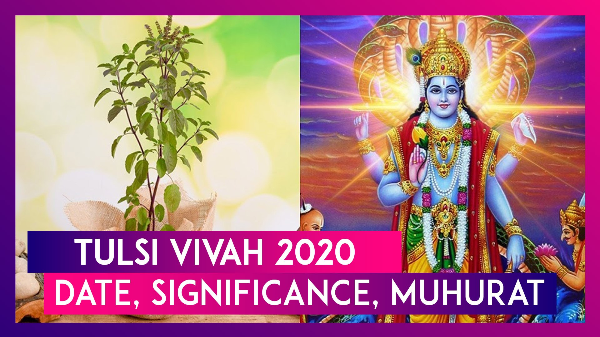 When is tulsi cheap vivah in 2020