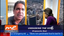 Unmasking the vote- Oropouche East