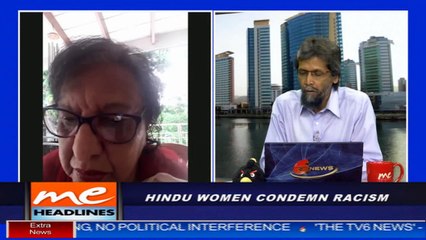 8 - Hindu women condemn racism