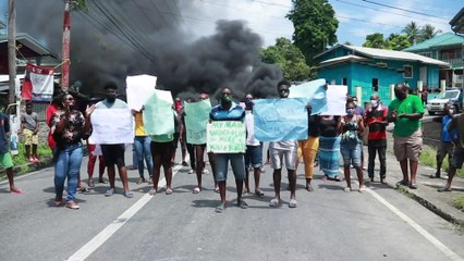Moruga Residents Promise More Protests