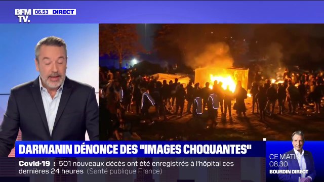 Évacuation de migrants à Paris: Darmanin évoque des images choquantes