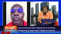 Police rescue baby abducted in  Central