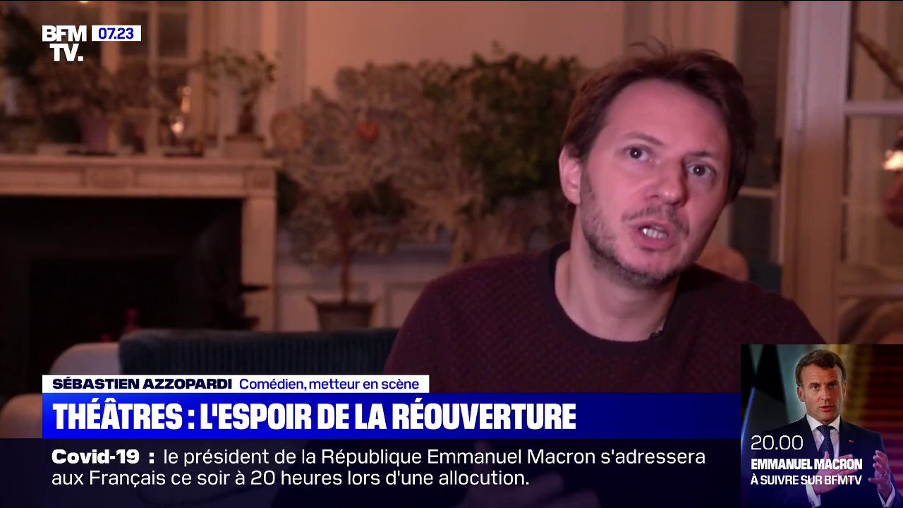 Théâtres: l'espoir de la réouverture