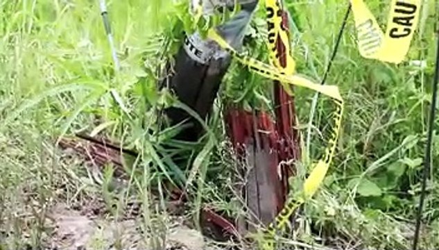 Cops Crash Chasing Bandits