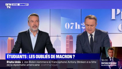Étudiants: les oubliés de Macron ?