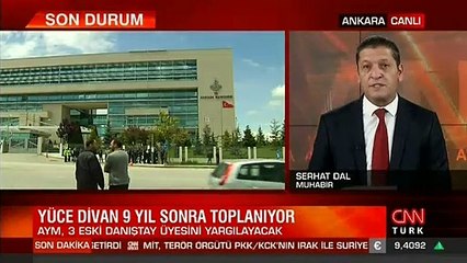 Yüce Divan 9 yıl sonra toplandı... 3 eski Danıştay üyesi yargılanıyor