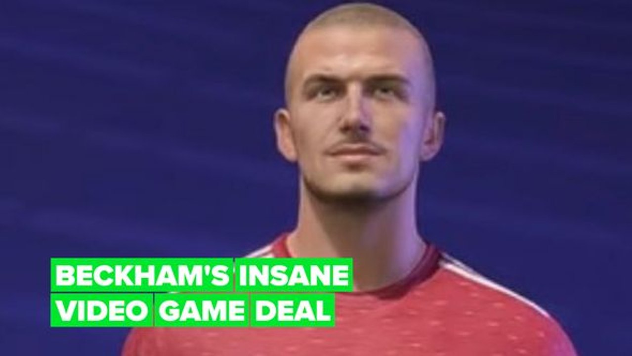 David Beckham is earning more for playing in Fifa 21 than he ever did playing IRL