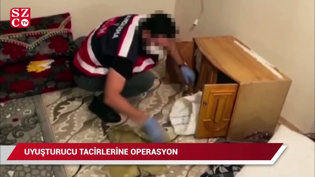 Uyuşturucu tacirlerine jandarma darbesi: Zehir ajandası ele geçirildi