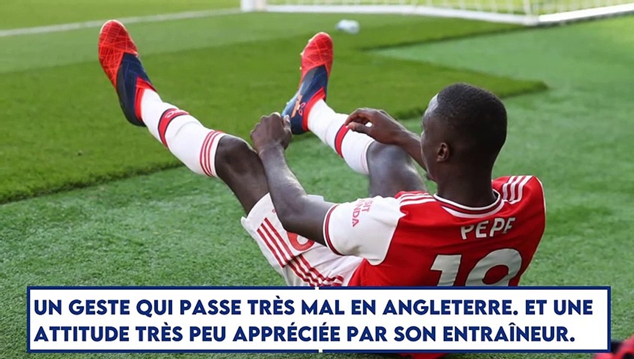 Arsenal : Nicolas Pepe expulsé, le mauvais virage ?