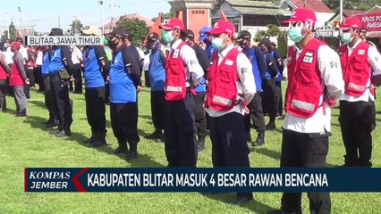 Kabupaten Blitar Masuk 4 Besar Daerah Rawan Bencana