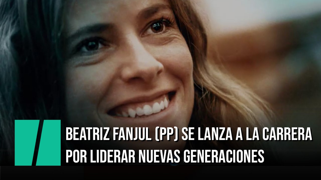 La diputada del PP Beatriz Fanjul se lanza a la carrera por liderar Nuevas Generaciones