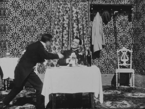 Fregoli al ristorante II , réalisateur inconnu, 1898