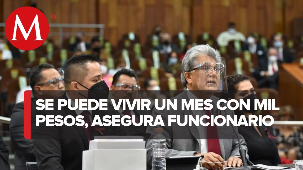 Funcionario de Veracruz dice que se puede vivir con mil pesos al mes; lo retan a hacerlo